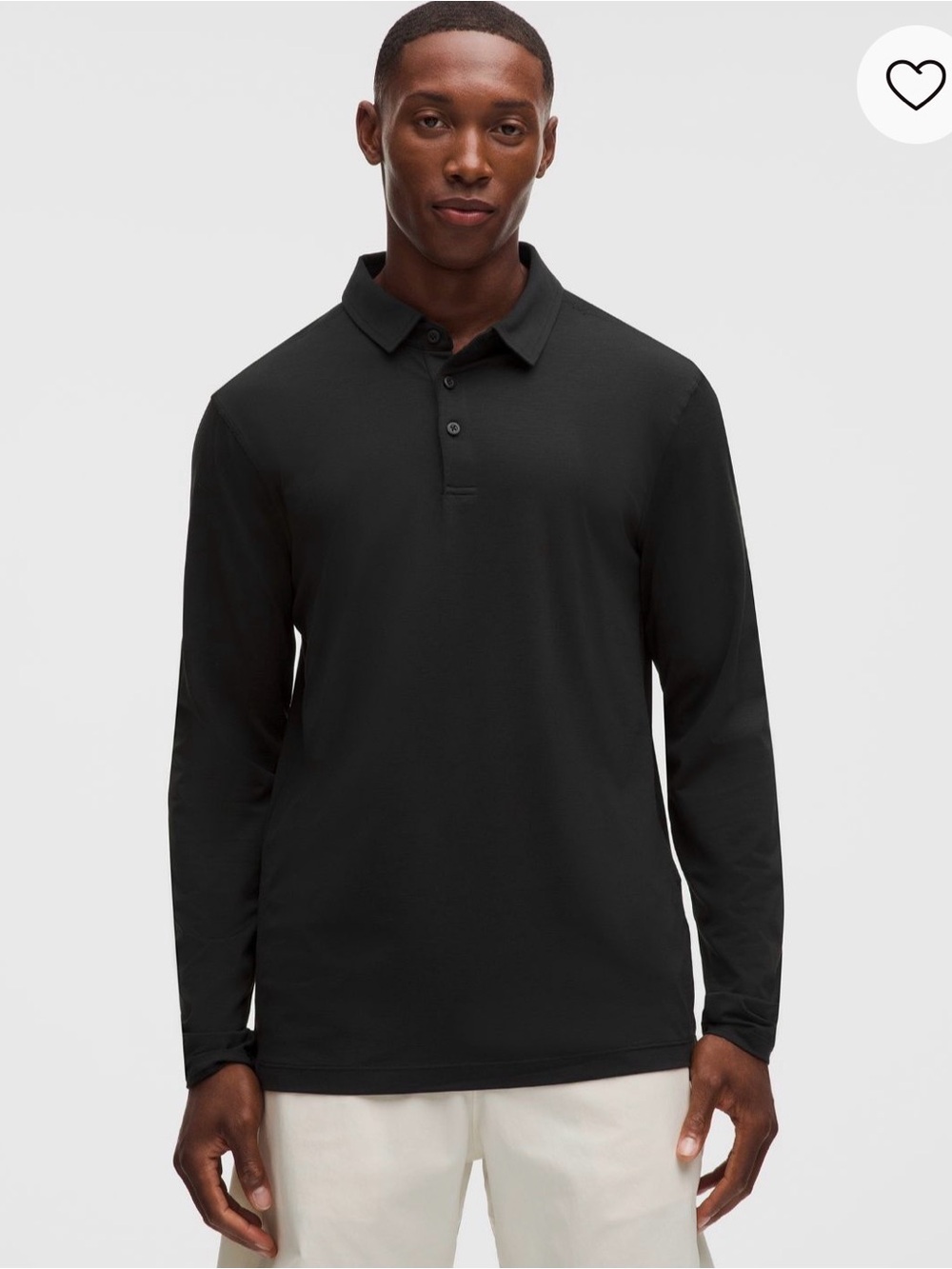 Lululemon Evolution Long Sleeve Polo Shirt